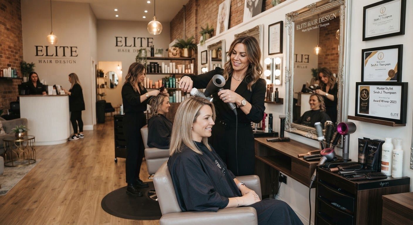 Master Hair Stylist Salon Studio